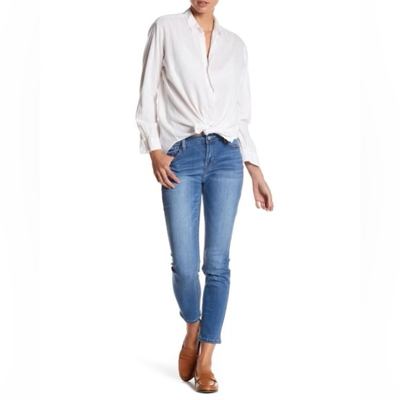 LN KENSIE EFFORTLESS ANKLE MID-RISE ANKLE JEANS. 💞💞💞 - Picture 1 of 7